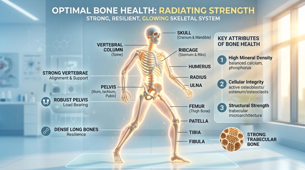 Vitamin D benefits for bone strength and osteoporosis prevention