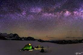 Star GazingSkardu's Cold Desert is renowned for its clear night skies, making it a perfect spot for stargazing. Lay back and gaze at the millions of stars above, and if you're lucky, you might even catch a glimpse of th