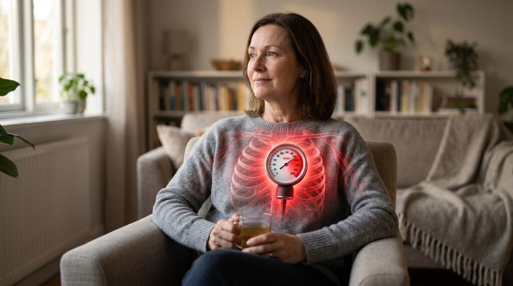 انسانی جسم پر ہائی بلڈ پریشر کے خاموش اثرات کو ظاہر کرنے والی مثال