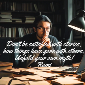 Don't be satisfied with stories