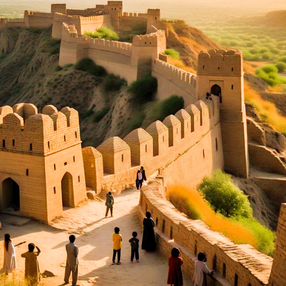 The Wall of Sindh in Ranikot