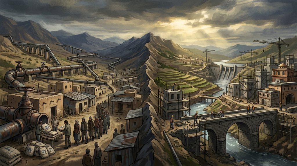 Debate over foreign aid dependency versus sustainable development worldwide