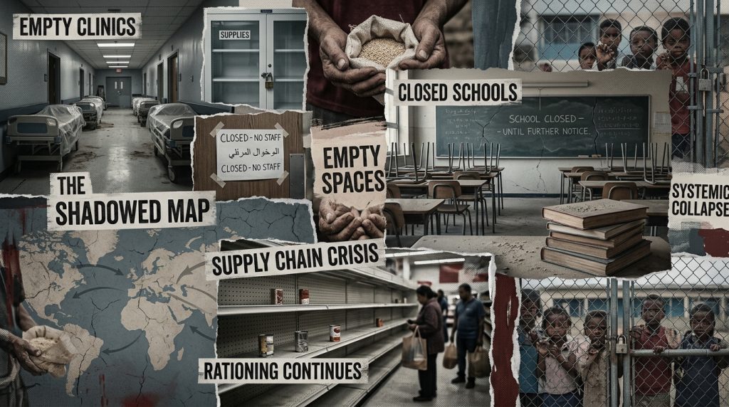 Worldwide consequences of reduced foreign aid on health, education, and food access