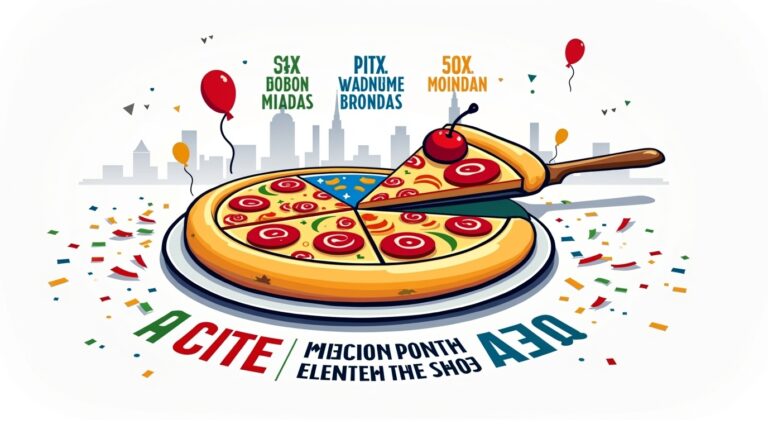 Election results graphic with colourful pie slices, like a pizza divided up. Caption: "Zohran's slice is the biggest, yummiest victory