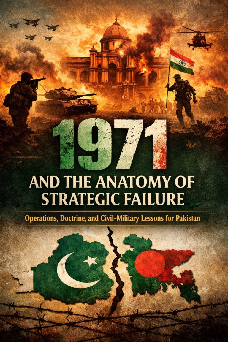 Indo Pak War 1971 and the Anatomy of Strategic Failure