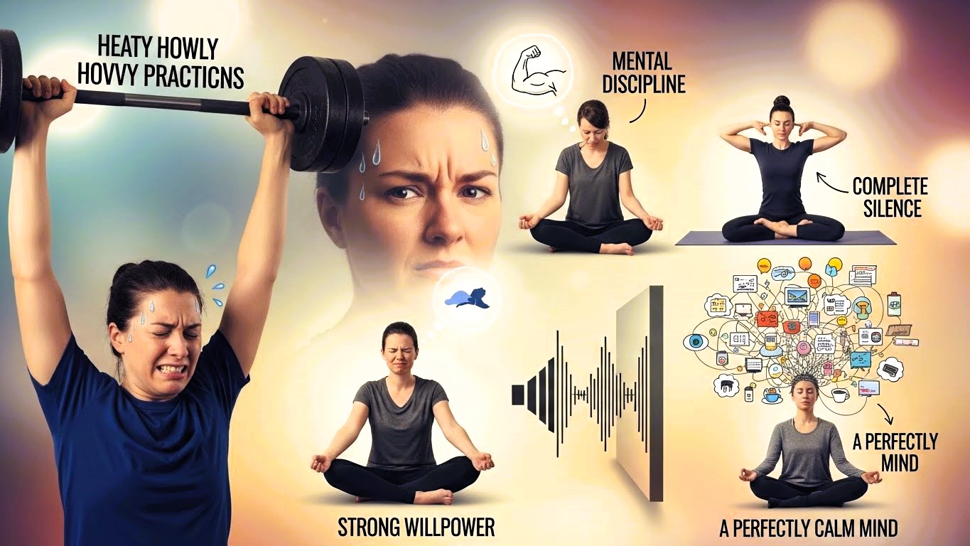 Many people assume that spiritual practices require