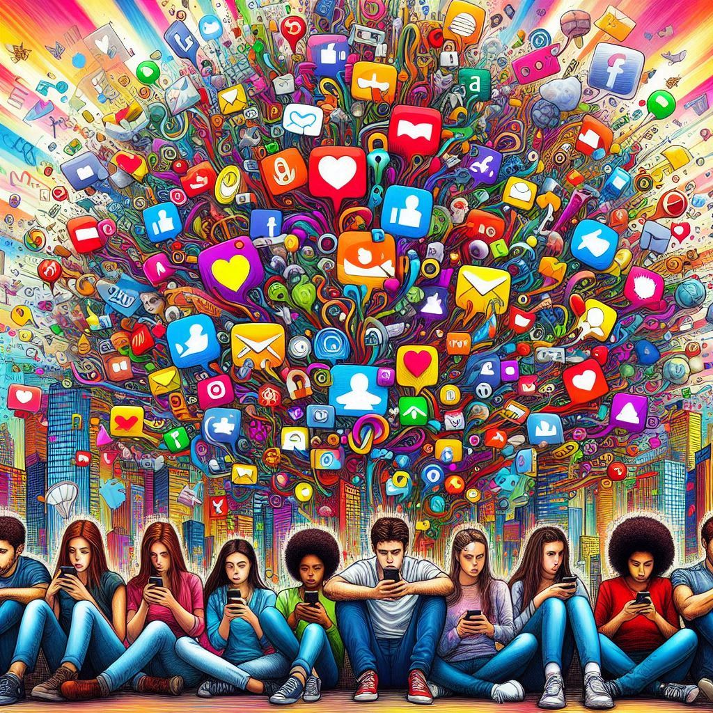 Social media overstimulation in Young Adults / Teenagers