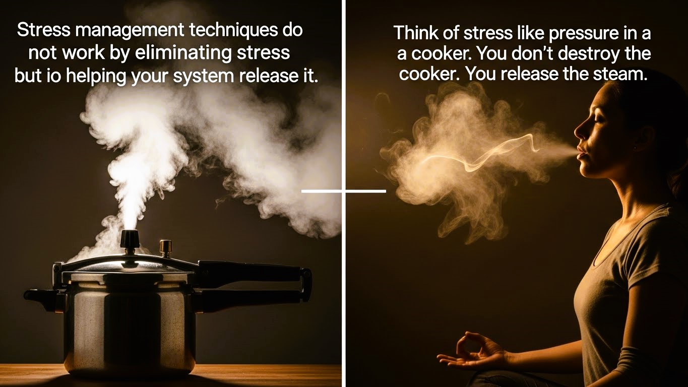 دباؤ سنبھالنے کا مطلب دباؤ ختم کرنا نہیں