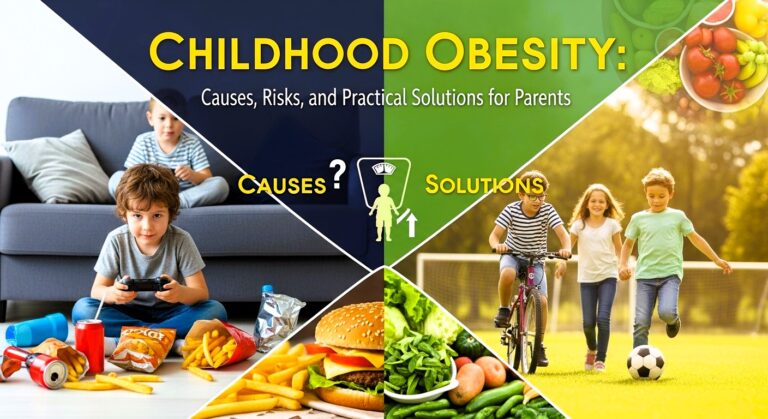 بچوں میں موٹاپا: وجوہات، خطرات اور والدین کے لیے عملی حل