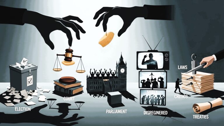 How power manipulates democratic institutions today