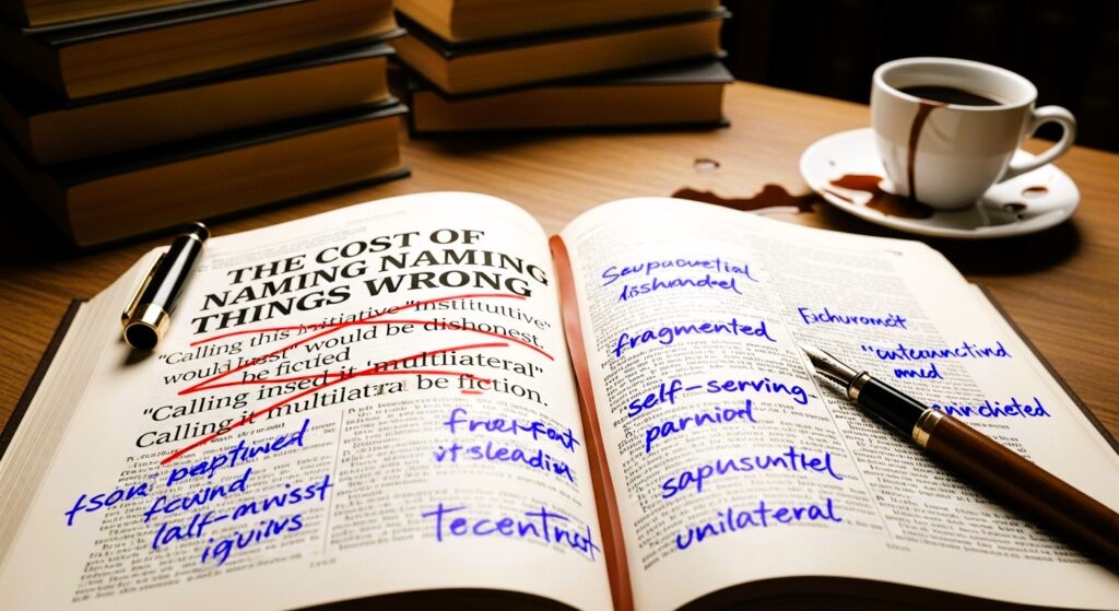 The Cost of Naming Things Wrong