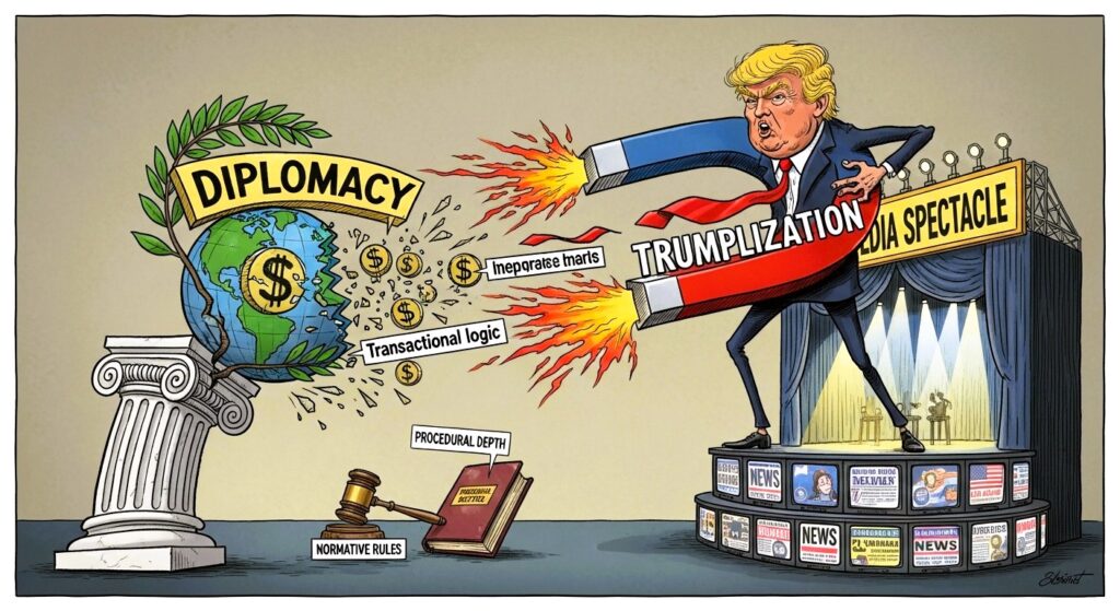 Trump’s Davos Peace Board: Trumplization and the Rise of Personal Diplomacy