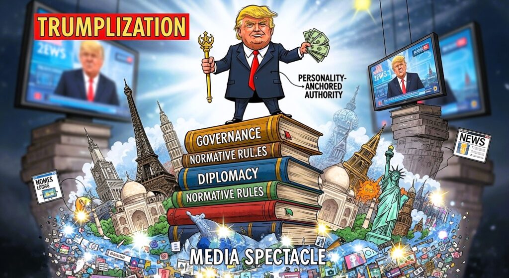 Trumplization is the conversion of governance and diplomacy