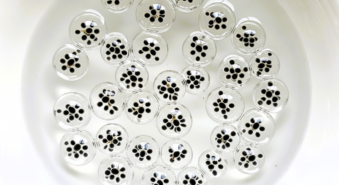 Chia-like gel effect of soaked seeds