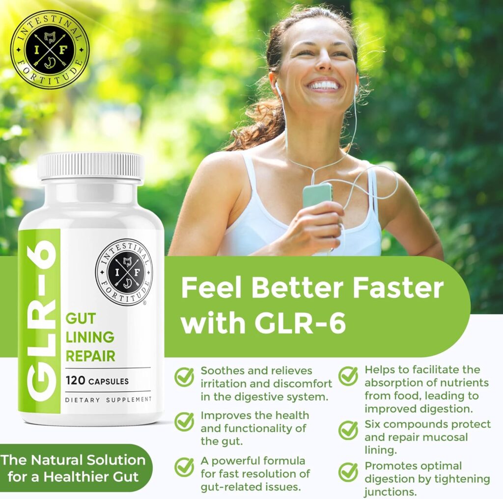 Intestine Fortitude GLR_6_ Gut linning Repair Supplement