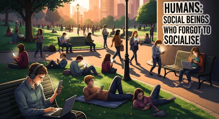 Social Beings Who Forgot to Socialise