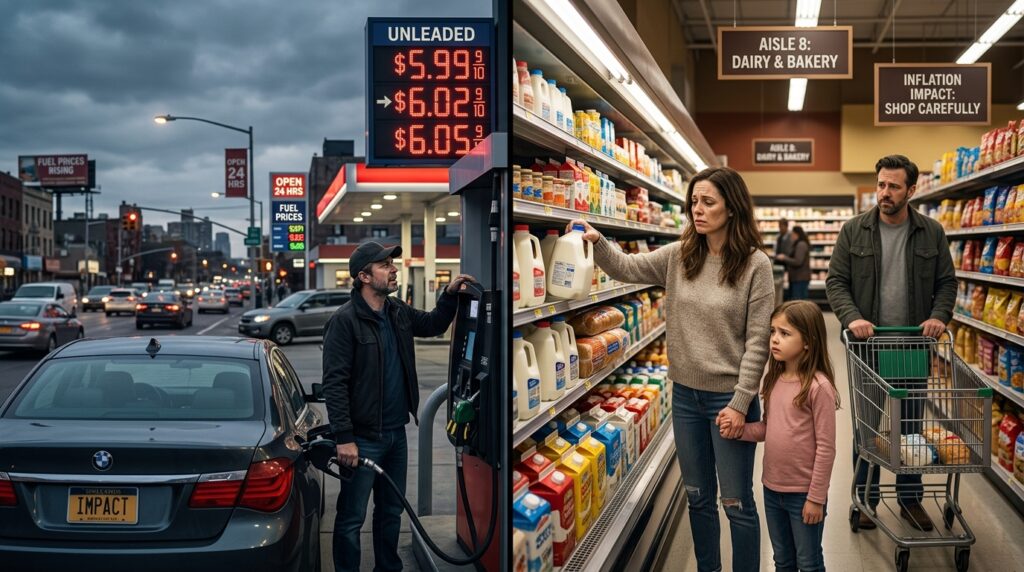 Rising fuel prices impacting household grocery budgets globally