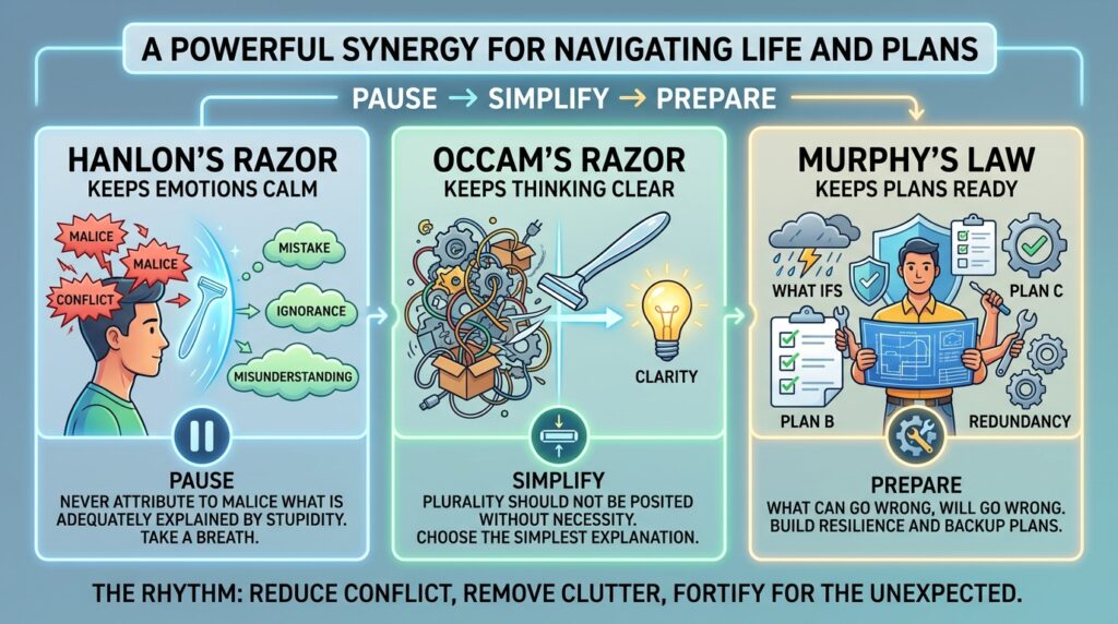 How These Three Laws Work Together Like a Life Toolkit