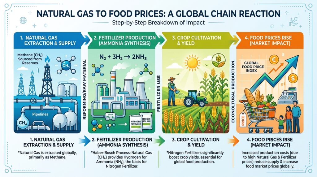 How energy crisis leads to fertilizer shortage and food inflation