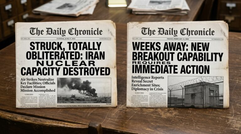 Iranian capabilities before and after military strikes.