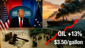 Illustratin US-Iran War 2026: Trump’s Threats, Gulf Chaos, Constitutional Questions & the Economic Shock Hitting Wallets Worldwide