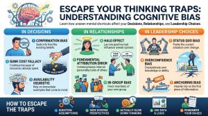 ذہنی جھکاؤ کیا ہے؟ اپنی سوچ کی عام غلطیوں کو سمجھیں اور بہتر فیصلے کرنا سیکھیں