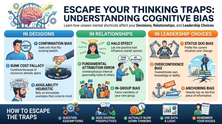 ذہنی جھکاؤ کیا ہے؟ اپنی سوچ کی عام غلطیوں کو سمجھیں اور بہتر فیصلے کرنا سیکھیں