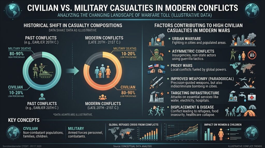 Infographic_civilian_vs_The Reality on the Ground