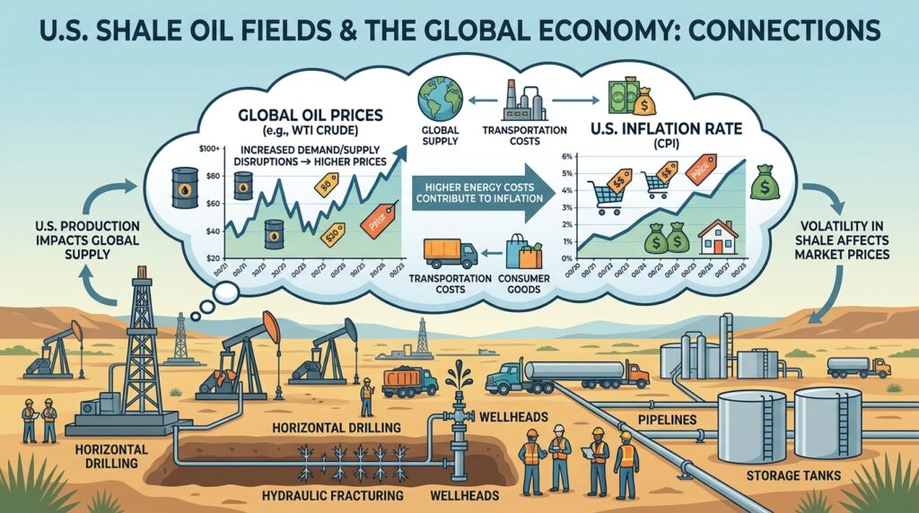 Oil crisis hits everyone, oil is traded on a global market