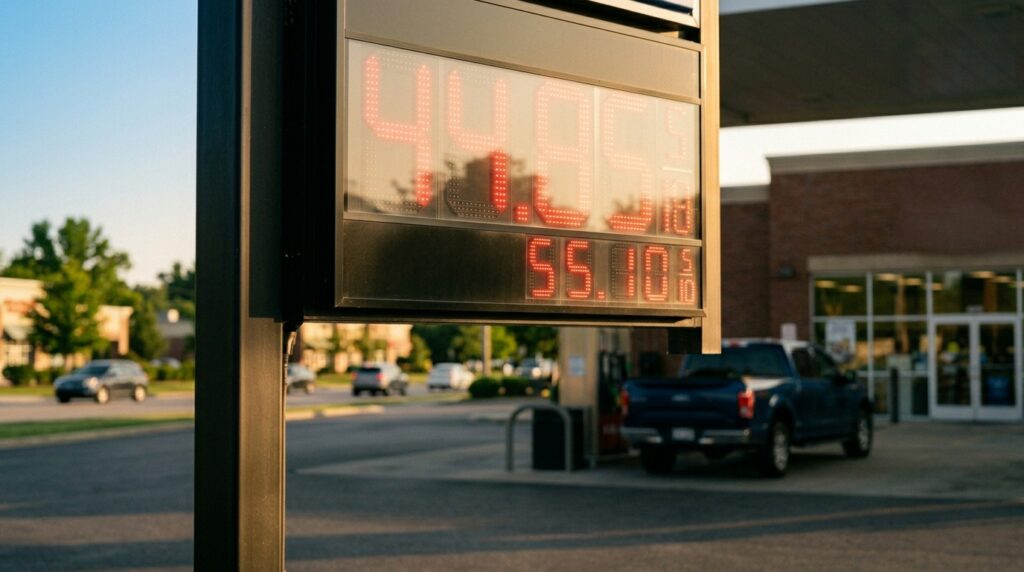 Rubio NATO Fire Facts: The Inside Story of a Fractured Alliance:Gas_station_price_sign_$4.85_
