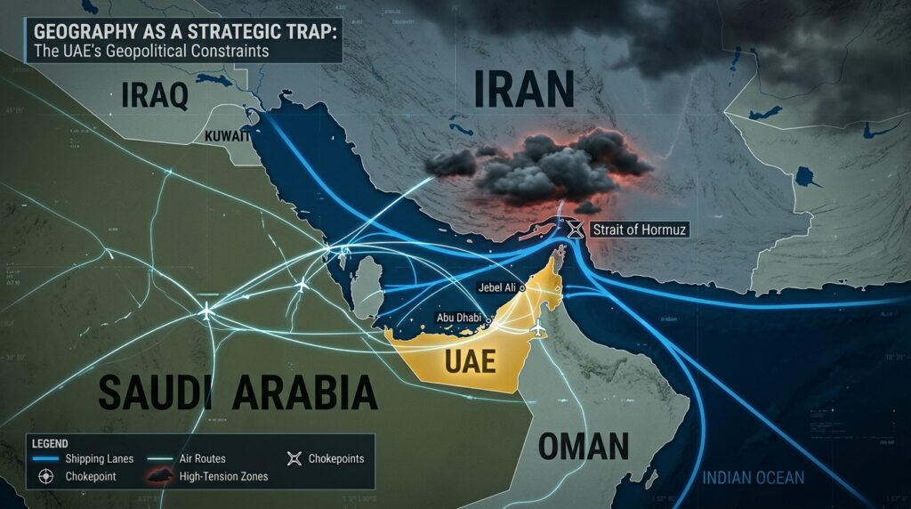 UAE Facing the Limits of Geography:Geography_as_Strategic_Trap