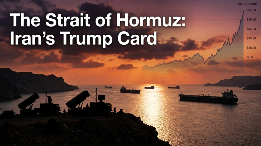 Why Iran Refuses to Break:Oil_tankers_navigate_Strait_Hormuz_