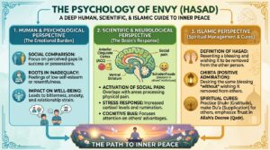 The Psychology of Envy (Hasad): A Deep Human, Scientific, and Islamic Guide to Inner Peace