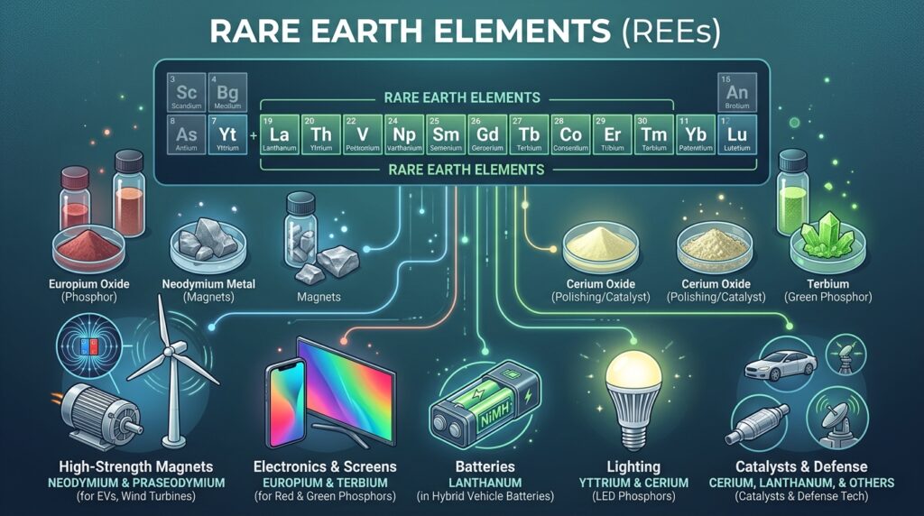 Trump-Xi Summit in Beijing 2026:Rare_earth_elements_(REEs)_