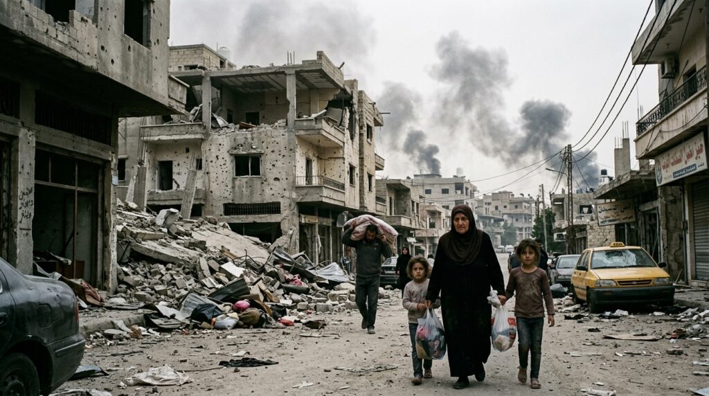 Urban_damage_Lebanon_border_
