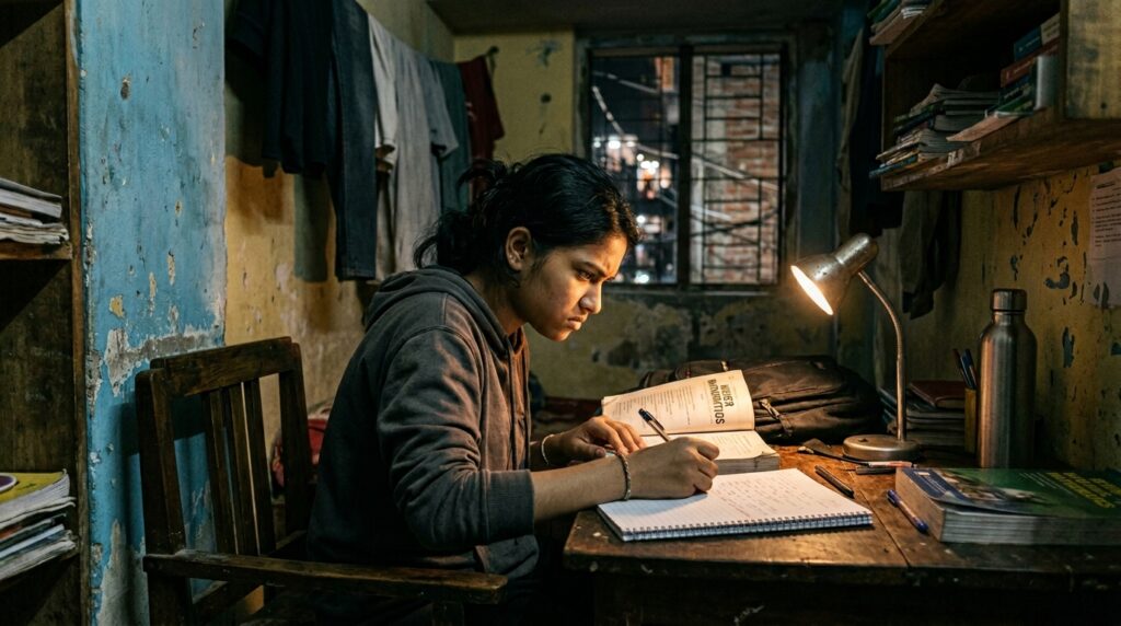 Young_person_studying_dim_light_