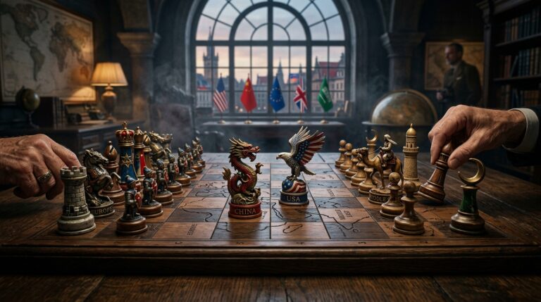 Transatlantic Trust Collapse Deepens:Global_power_rebalancing_chessboard_