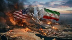 US-Iran Peace Deal:Peace_dove_between_flags_