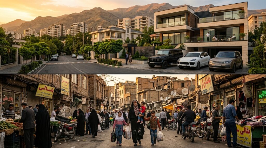 Tehran_inequality_modern_villas_