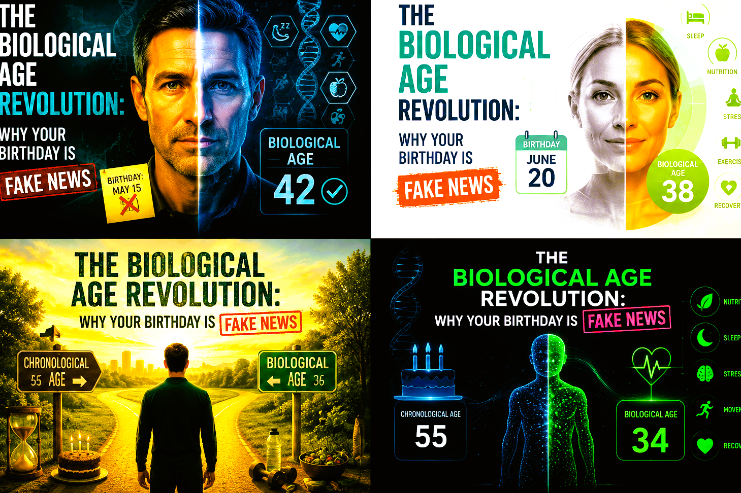 The Biological Age Revolution: Why Your Birthday Is Fake News