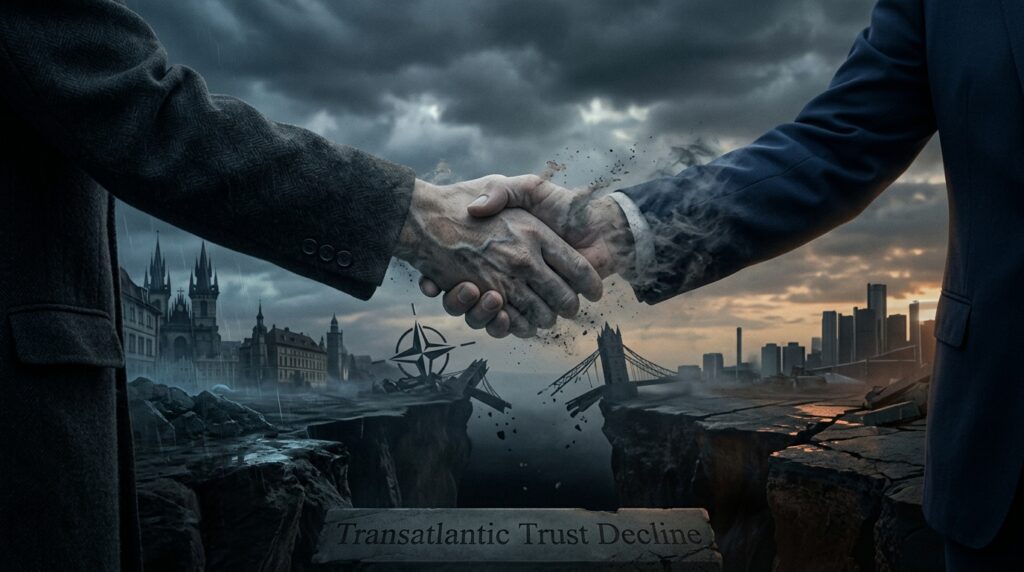 Transatlantic Trust Collapse Deepens: Why Only 1 in 10 Europeans See the US as an Ally