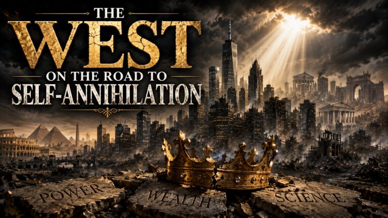 The West on the Road to Self-Annihilation
