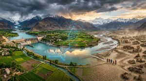 Pakistan Water Security:Indus_River_flowing_through_Paki…