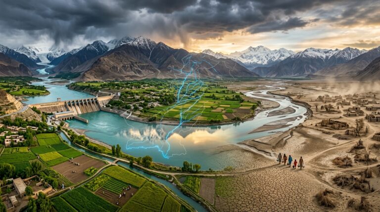 Pakistan Water Security:Indus_River_flowing_through_Paki…