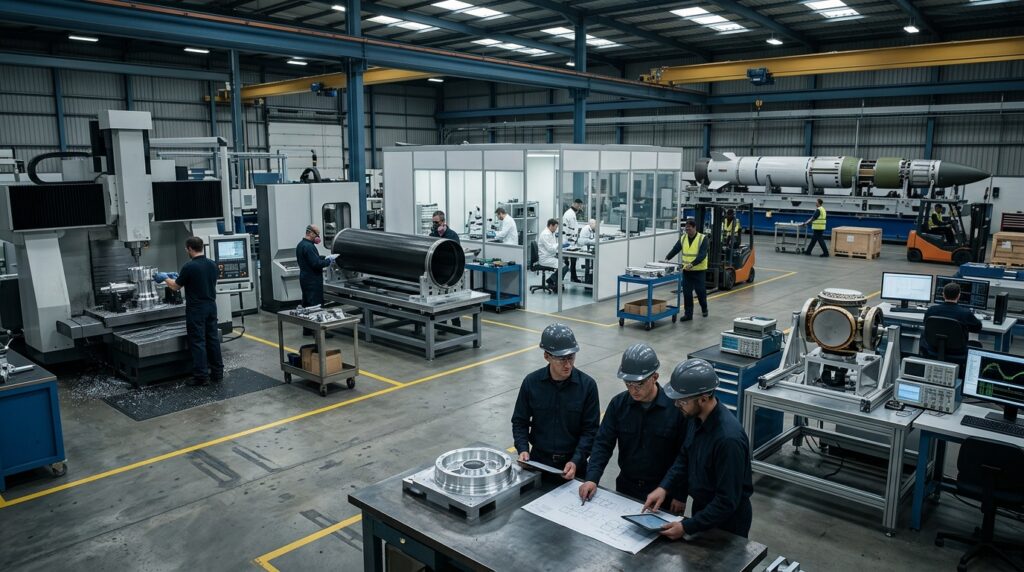 missile production requires expanding the entire supply chain.Engineers_inspecting_missile_sup…