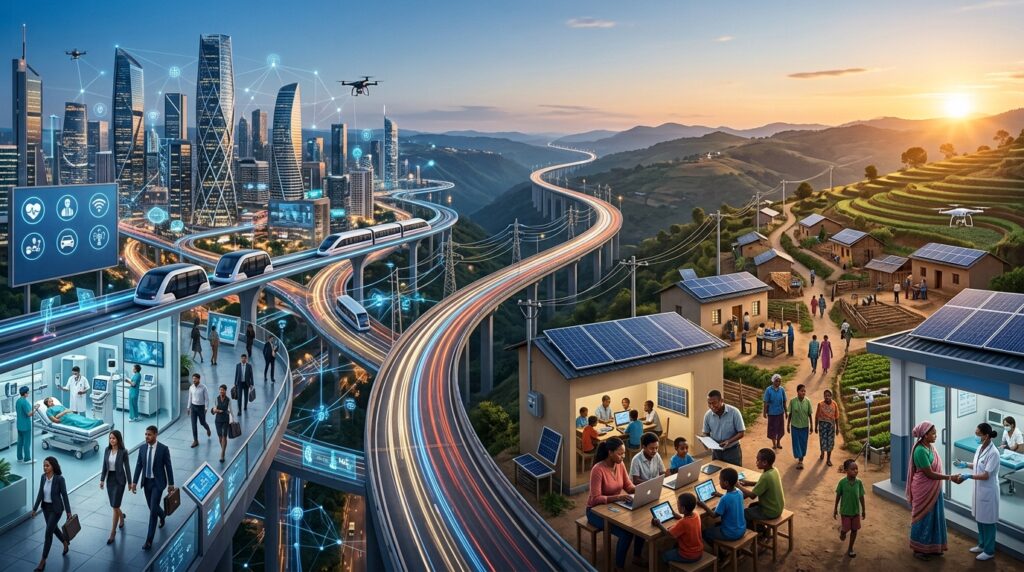 The Future Is Faster Than You Think:Two_contrasting_developing_commu…