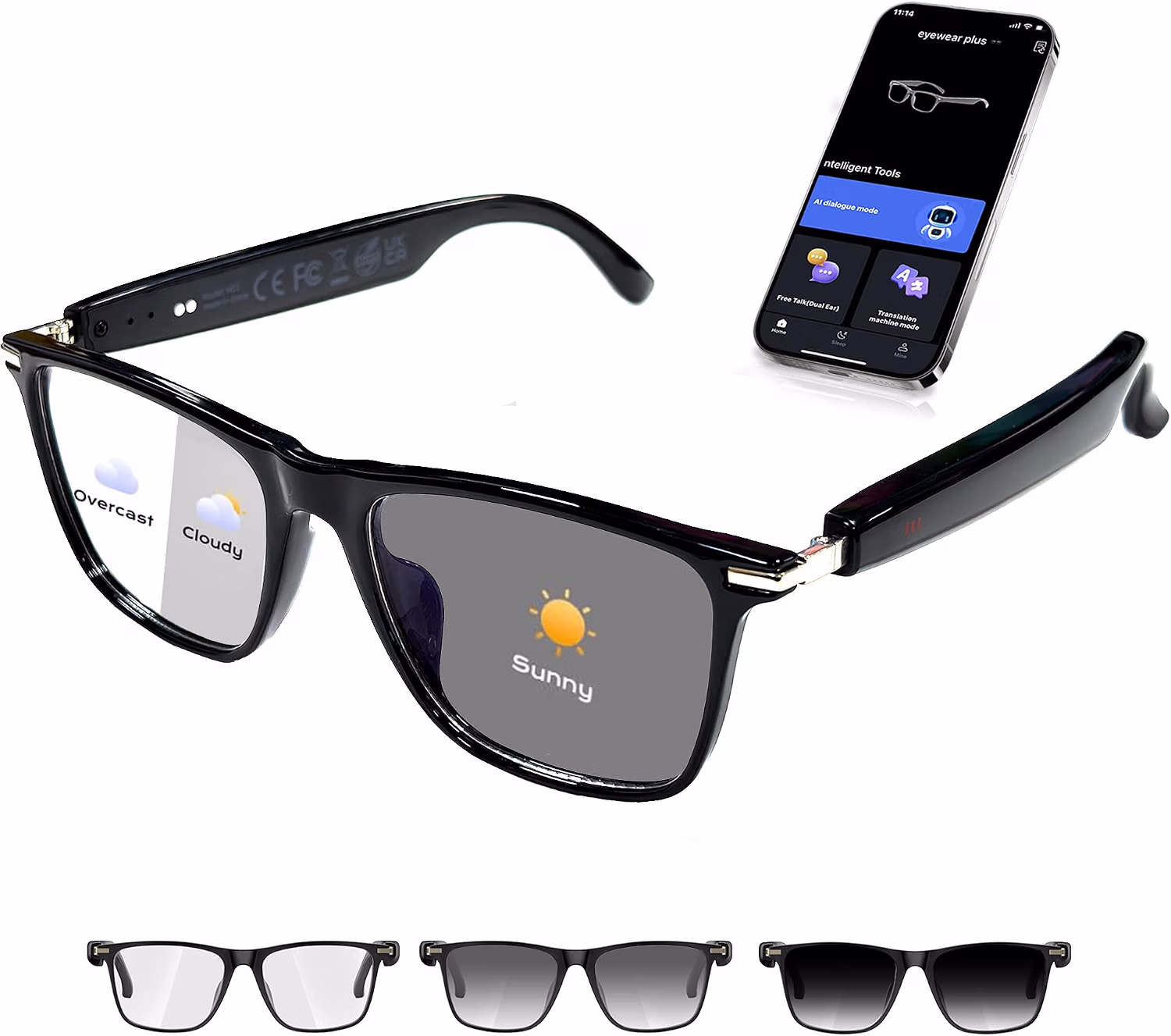 AI Smart Glasses Review: DeepSeek R1 + Gemini 2.5, 164 Languages, IP67