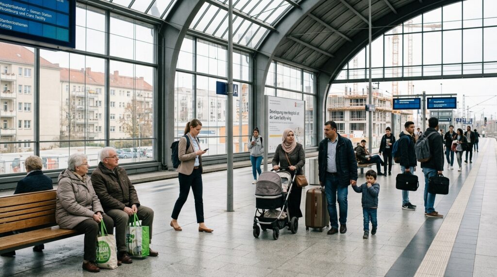 Germany faces the difficult balance between migration, integration and an aging population