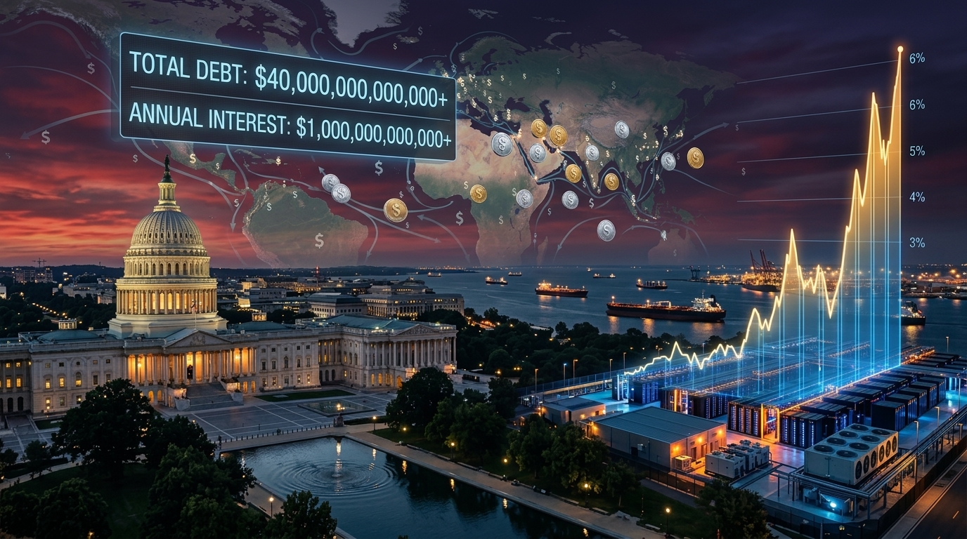 $40 Trillion Debt, $1 Trillion Interest: Why the World Should Care