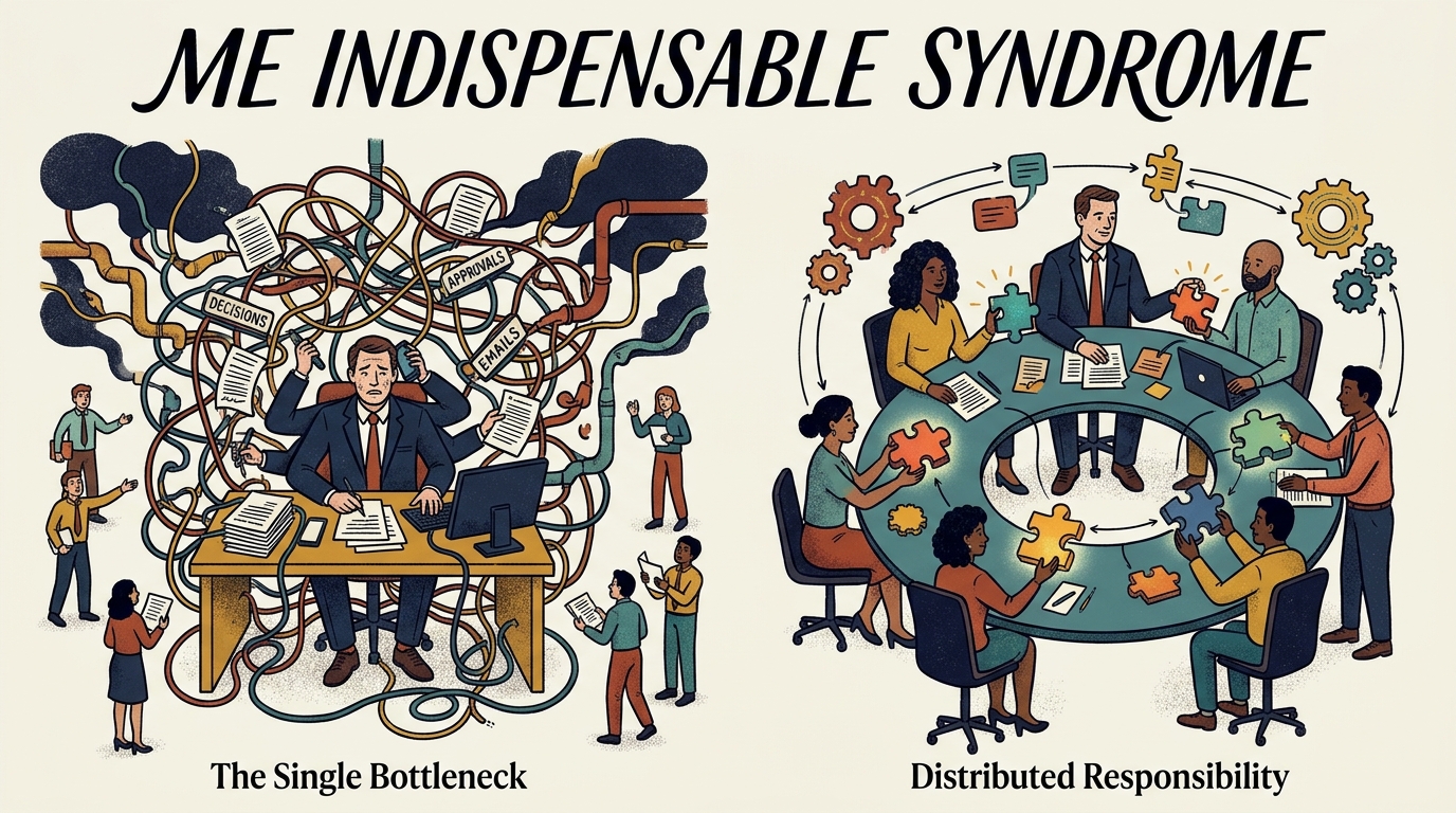 Me Indispensable Syndrome: When the Need to Be Irreplaceable Becomes an Organizational Risk